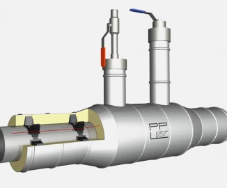 Кран шаровой BROEN Ballomaх DN500 с воздушником Ст20 ГОСТ20295-85 530х9 50 1* ППУ ОЦ